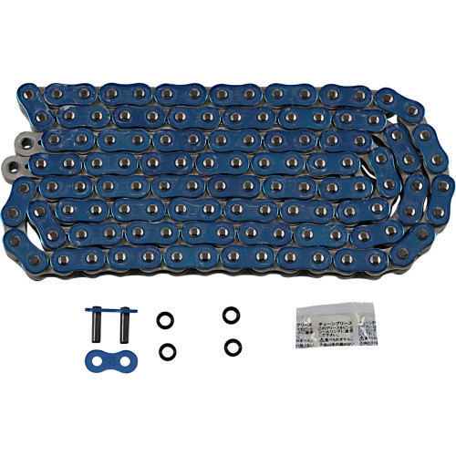 Ek 525 Zvx3 - Sportbike Chain - 120 Links - Blue 525Zvx3-120Ab