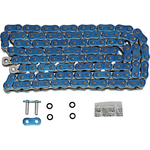 Ek 530 Zvx3 - Sportbike Chain - 120 Links - Blue 530Zvx3-120Ab
