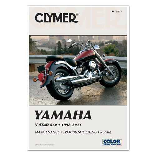 CLYMER MANUALS CM4957 Clymer Manuals Clymer Manaual V-Star 650 1998-2011 Cm4957