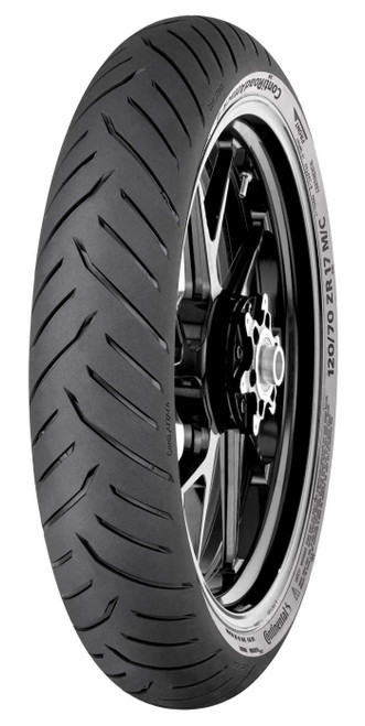 CONTINENTAL TIRES 02447050000 Continental Tires Conti Road Attack 4 120/70Zr17 M/M/C (58W) Tl Front Tire 02447050000