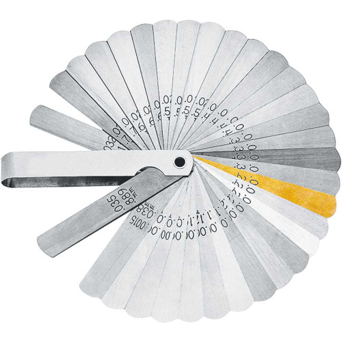 LANG TOOLS 36A Lang Tools Feeler Gauge - Ignition/General - 32 Blade - Set 36A