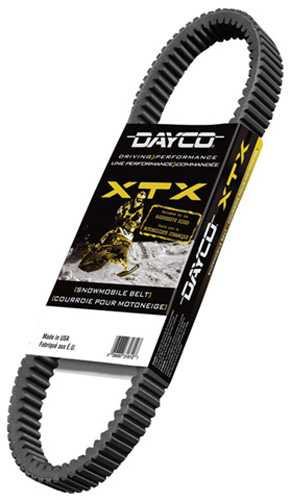 DAYCO BELTS XTX5019 Dayco Belts Dayco Xtx Snowmobile Belt Xtx5019