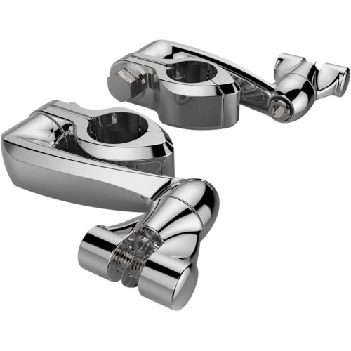 CIRO 60004 Ciro Pinless Clamp - Chrome - 4" Extension 60004
