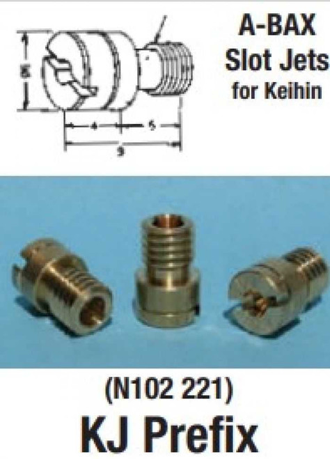 EBC KJ120-4 Ebc Keihin Slot Jets Pkts Of 4 Kj120-4