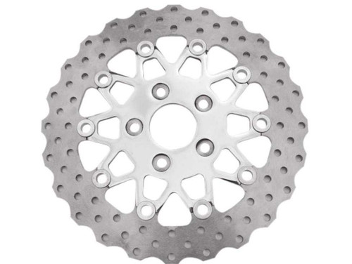 EBC RSD018CBLK Ebc Black Chrome Centerd Stainless Floating Disc For Hd Rsd018Cblk