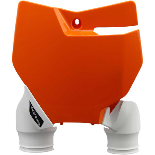 ACERBIS 2527425321 Acerbis Raptor Number Plate - '16 Orange/White 2527425321