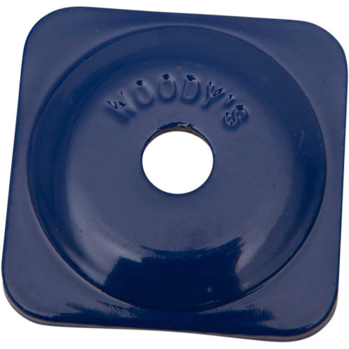 WOODY'S ASG379548 Woody'S Support Plates - Blue - Square - 48 Pack Asg-3795-48