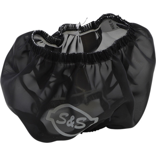 S&S Cycle Pre-Filter Rain Sock - Standard - Black - Super Sock Air Cleaner 170-0193