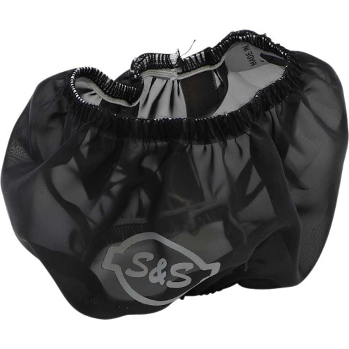 S&S CYCLE 1700193 S&S Cycle Pre-Filter Rain Sock - Standard - Black - Super Sock Air Cleaner 170-0193