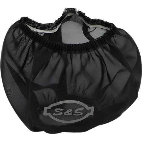 S&S CYCLE 1700197 S&S Cycle Pre-Filter Rain Sock - 1" Taller - Black - Super Sock Air Cleaner 170-0197