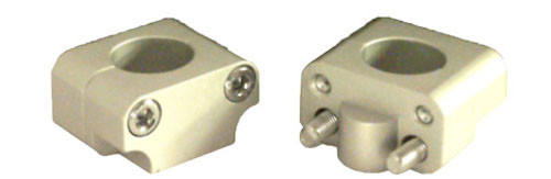 Emgo International Tapered Bar Clamp Set Blk 23-08191