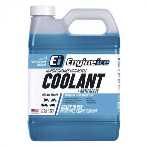 ENGINE ICE 10850 Engine Ice Engine Ice Hi-Performance Engine Coolant Half Gallon 10850