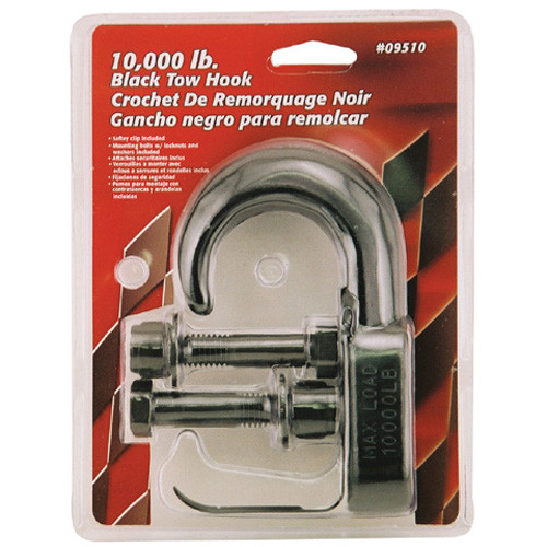 Erickson Manufacturing Erickson'S Tow Hook - Black Powder Coated 09510