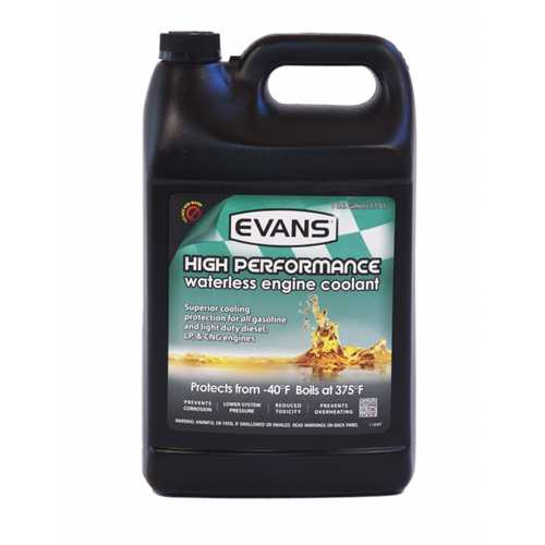 EVANS COOLANT EC53001 Evans Coolant Evans Racing High Performance 1Gallon Ec53001