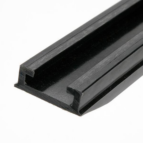 Garland Sliders Tunnel Wear Strip 3/4" X 1" 51.25" Long Black 230835