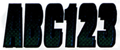 Hardline Products 3" Carbon Fiber Kits / Forest Green - Black Tebkg300