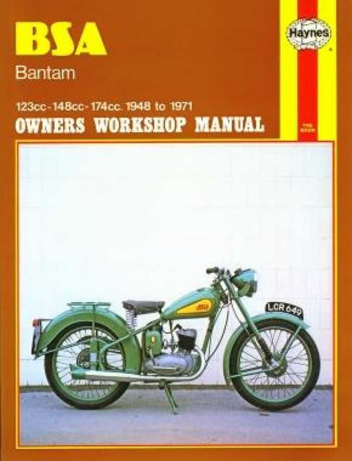 HAYNES MANUALS M117 Haynes Manuals Bsa Bantam '48-'71 Haynes Manual M117