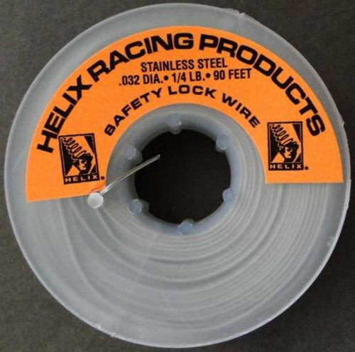 HELIX RACING PRODUCTS 112-0032 Helix Racing Products Safety Wire .032 Dia. Stainless 112-0032