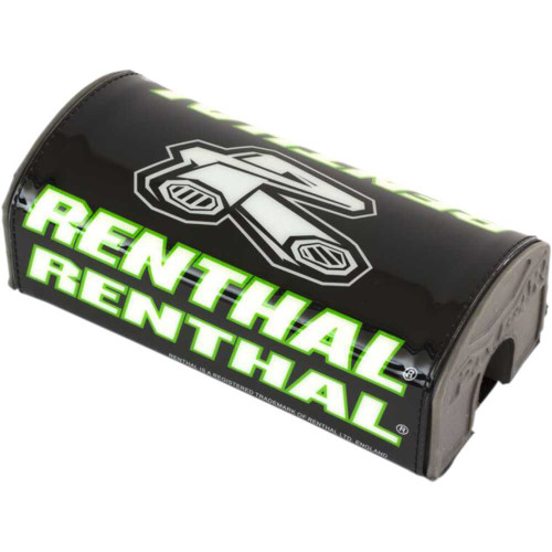 RENTHAL P318 Renthal Handlebar Pad - Fatbar - Team Issue - Black/Green/White P318