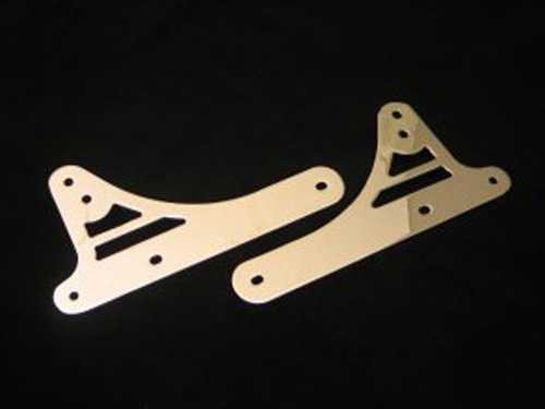 HIGHWAY HAWK HH-524-1035A Highway Hawk Sissybar Brackets Only Hh-524-1035A