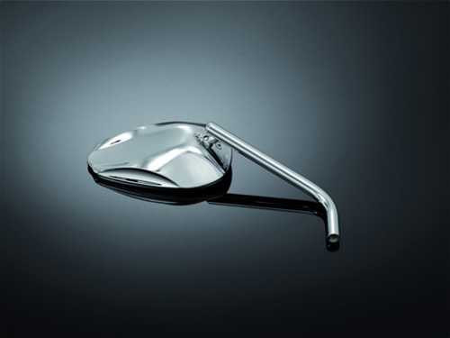 HIGHWAY HAWK HH-91-107 Highway Hawk Mirror (2 Pc) Chrome Hh-91-107