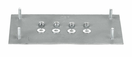 Hopkins Trailer Products Hopkins Weldable Mounting Plate For Flip Top Break Away Kit 20407