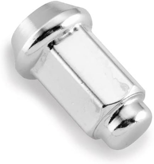 Itp Tire And Wheel 10Mm X 1.25 Tp Tapered Chrome Lug Nut - Box Of 16 Alug14Bx