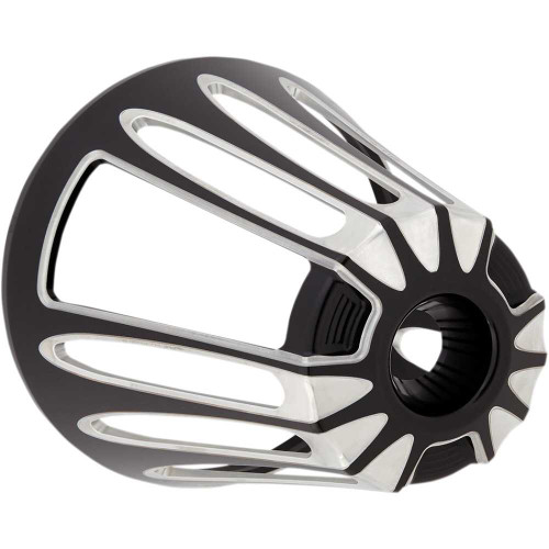 ARLEN NESS 81102 Arlen Ness Monster Sucker Air Cleaner Cover - Deep-Cut - Black 81-102