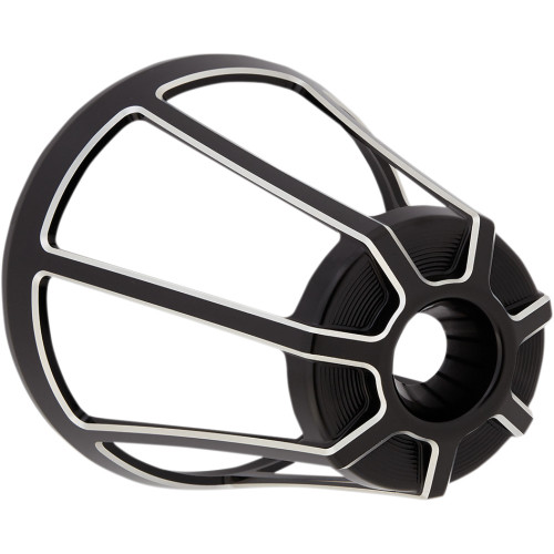 Arlen Ness Monster Sucker Air Cleaner Cover - Beveled - Black 81-104