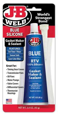 JB WELD 31316 Jb Weld Blue Rtv Acetoxy - 3Oz 31316