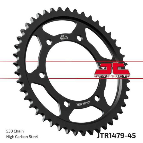 JT CHAIN AND SPROCKETS JTR1479.45ZBK Jt Chain And Sprockets Jt Sprocket 45 Tooth Jtr1479.45Zbk