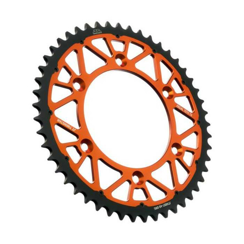 JT CHAIN AND SPROCKETS JTX897.49ORG Jt Chain And Sprockets Twinstar Sprocket Orange 49-Tooth Jtx897.49Org