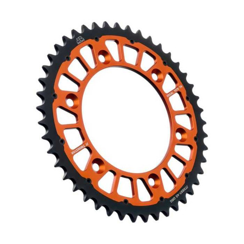 JT CHAIN AND SPROCKETS JTX897.45ORG Jt Chain And Sprockets Twinstar Sprocket Orange 45-Tooth Jtx897.45Org