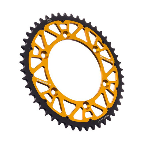 Jt Chain And Sprockets Twinstar Sprocket Gold 48-Tooth Jtx251.48Gld