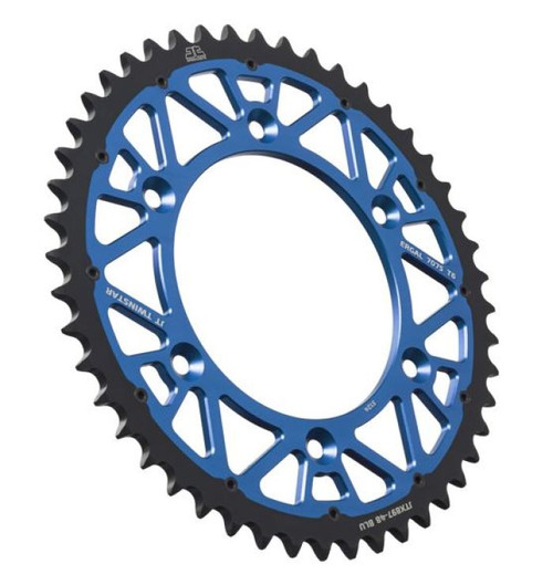 Jt Chain And Sprockets Twinstar Sprocket Blue 48-Tooth Jtx897.48Blu
