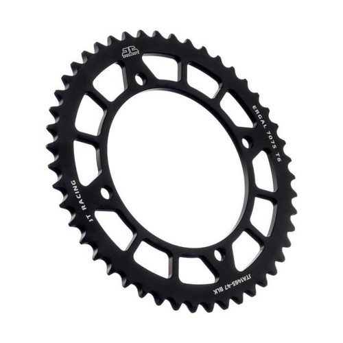 JT CHAIN AND SPROCKETS JTA1465.47BLK Jt Chain And Sprockets Rear Alloy Sprocket Black 47-Tooth Jta1465.47Blk