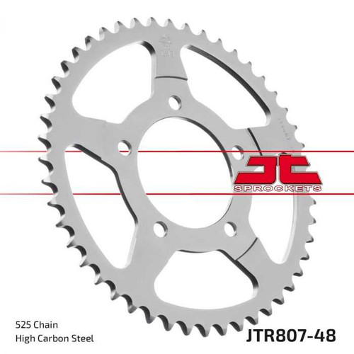 JT CHAIN AND SPROCKETS JTR807.48 Jt Chain And Sprockets Jt Steel Rear Sprocket Suzuki 448 Tooth Jtr807.48