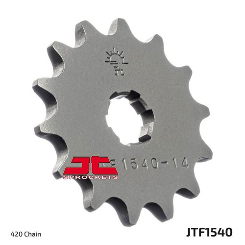 Jt Chain And Sprockets Jt Steel Front Sprocket Kawasaki 14 Tooth Jtf1540.14