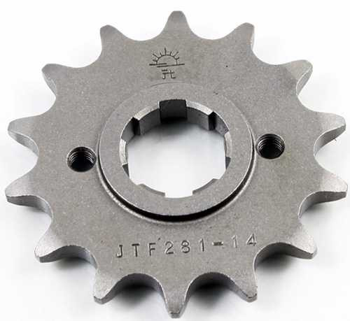 JT CHAIN AND SPROCKETS JTF281.14 Jt Chain And Sprockets Jt Front Steel Sprocket 14 Tooth Honda Jtf281.14