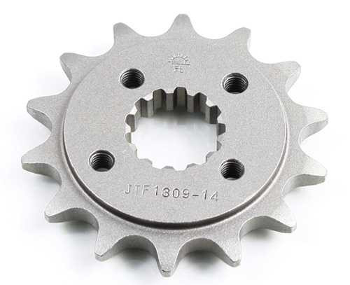 JT CHAIN AND SPROCKETS JTF1309.14 Jt Chain And Sprockets Jt Steel Front Sprocket 14 Tooth Honda Jtf1309.14