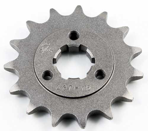 JT CHAIN AND SPROCKETS JTF437.15 Jt Chain And Sprockets Jt Steel Front Sprocket 15 Tooth Jtf437.15