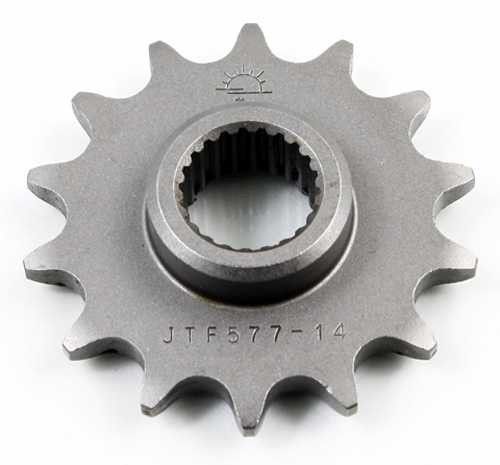 JT CHAIN AND SPROCKETS JTF577.14 Jt Chain And Sprockets Jt Steel Front Sprocket 14 Tooth Jtf577.14