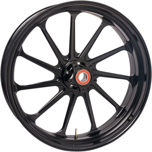 Performance Machine (Pm) Wheel - Assault - Front - Dual Disc/With Abs - Black Ops - 18X5.5 1204-7814R-Aslap-B