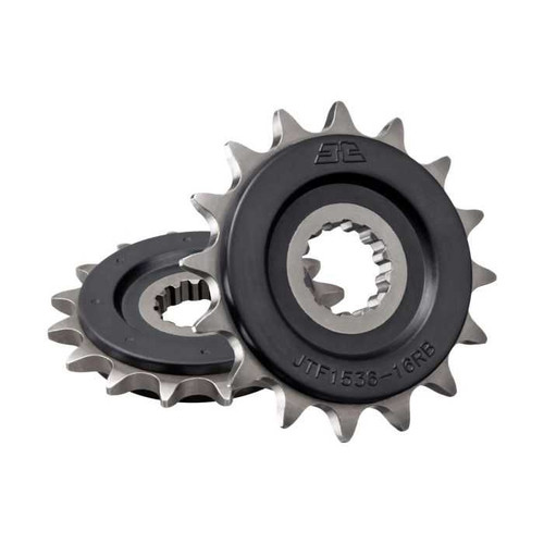JT CHAIN AND SPROCKETS JTF1536.16RB Jt Chain And Sprockets Front Sprocket 16 Tooth W/ Rubber Buffer Jtf1536.16Rb