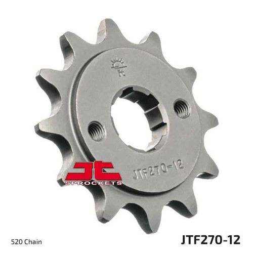JT CHAIN AND SPROCKETS JTF270.12 Jt Chain And Sprockets Front Sprocket 12 Tooth Jtf270.12