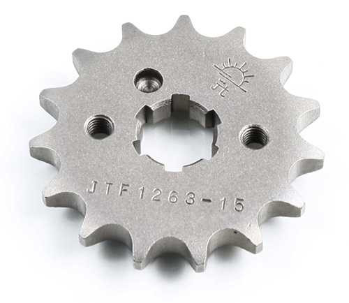 JT CHAIN AND SPROCKETS JTF1263.15 Jt Chain And Sprockets Jt Steel Front Sprocket 15 Tooth Jtf1263.15