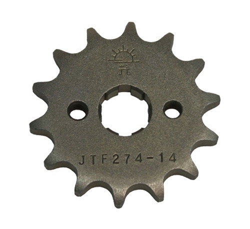 Jt Chain And Sprockets Jt Steel Front Sprocket 14 Tooth Honda Jtf274.14