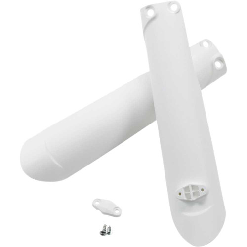 UFO KT04055042 Ufo Fork Tube Protectors - White Kt04055042