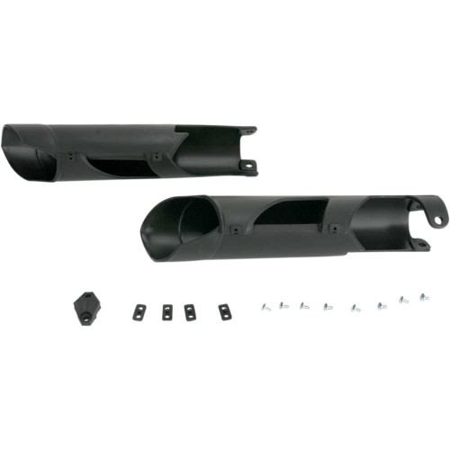 UFO KT04002001 Ufo Fork Tube Protectors - Black Kt04002-001