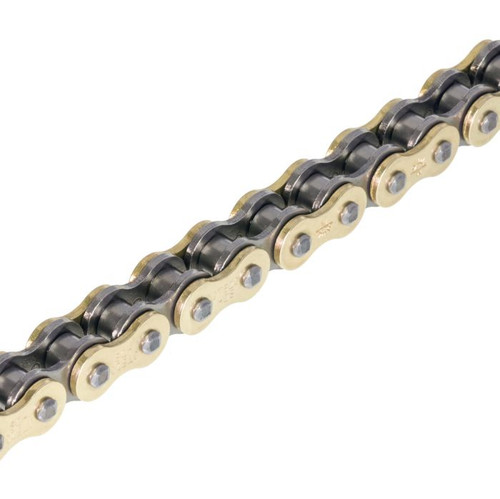Jt Chain And Sprockets 520 Hds Chain 104-Sl Gold & Black Jtc520Hdsgb104Sl